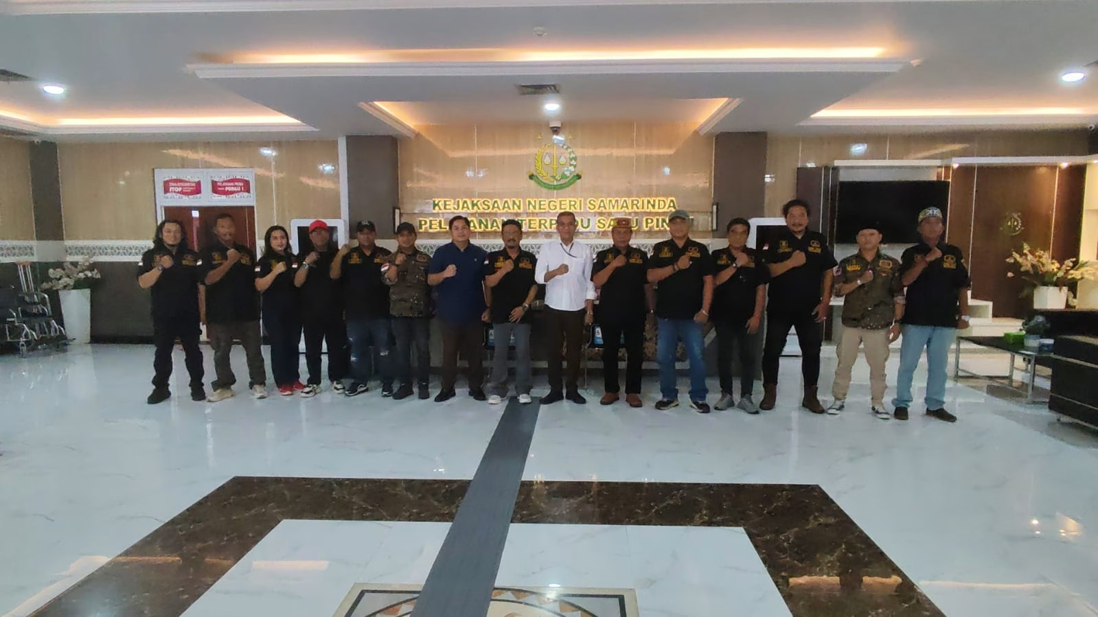 Jalin Silaturahmi, GRIB Jaya DPC Kota Samarinda Adakan Audensi dengan Kejari Samarinda